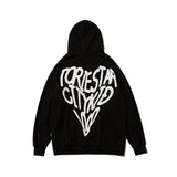 Man Fall Outfits Foam Love Printed Hoodie Autumn Winter Couple Men and Women