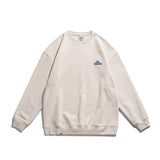 Crew Neck Sweatshirts for Men Men's Sweater Letter Embroidered Top Men's