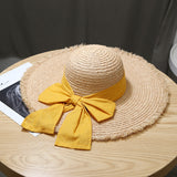 Summer Hats Straw Hat Summer Seaside Sunhat Big Brim Beach Hat