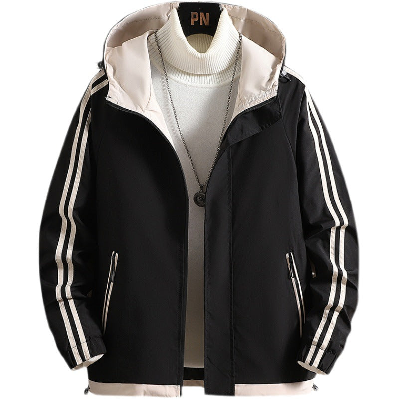 Men's Jackets Casual Multicolor Jacket