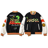 Man Fall Outfits Vintage Baseball Uniform Loose Vibe Style Jacket Hiphop Vintage Jacket for Men