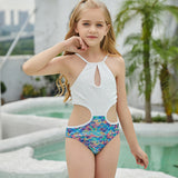 Children Swimsuit Children Hollow out Cute One-Piece Bikini Swimsuit Little Girl