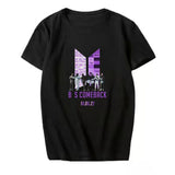 BTS Proof T Shirt Short-Sleeved T-shirt Men's and Women's Tops Summer Wear