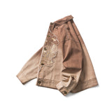 Men Denim Jackets Spring and Autumn Denim Coat Jacket Coat