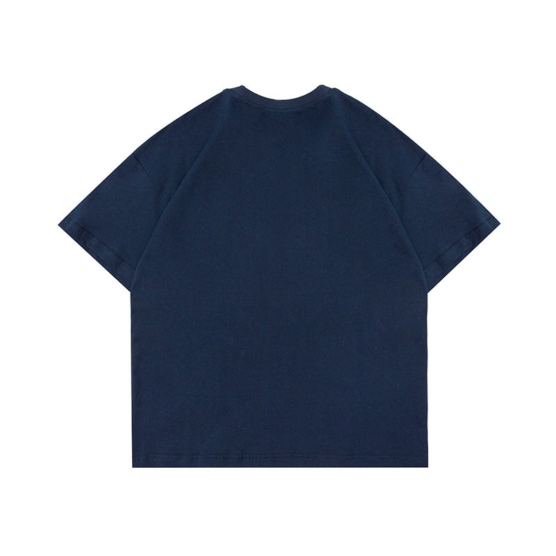 Men T Shitrs Printed Round Neck