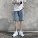 Men Denim Shorts Men Summer Casual Pants