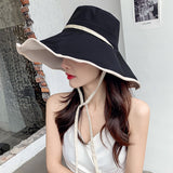 Big Hats Bucket Hat Women's Spring and Autumn Sun Hat