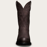 Western Shoes Autumn and Winter Men's Shoes round Toe Mid-Calf Sleeve Personality Men's Boots