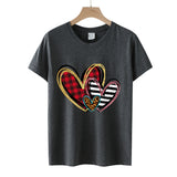 Valentine's Day T Shirt Spring/Summer Short-Sleeved T-shirt Top