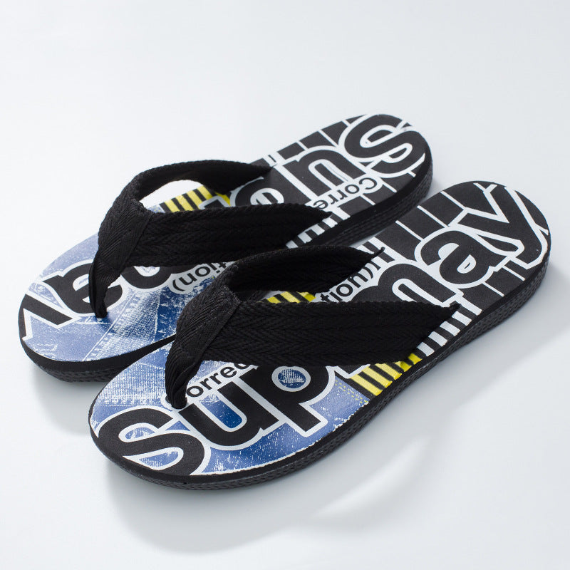 Beach Slippers Summer Casual Beach Flip-Flops Men