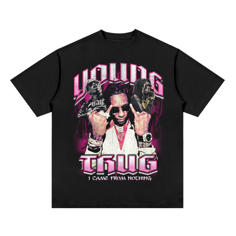 Y2g Shirts for Boys Printed Pattern Short Sleeved T-shirt Top