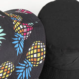 Bucket Hat Fishing Cap Cotton Print Fisherman Hat Fruit Print Fashion Casual