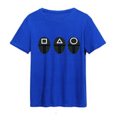 Squid Game Costume Printed Short-Sleeved Men's and Women's T-shirt