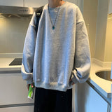 Men's Sweatshirt Fall Loose Crew Neck Top T-shirt