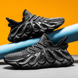 designer Sneaker Shoes Summer Breathable Men's Casual Sneakers Low Top Solid Color Running Shoes