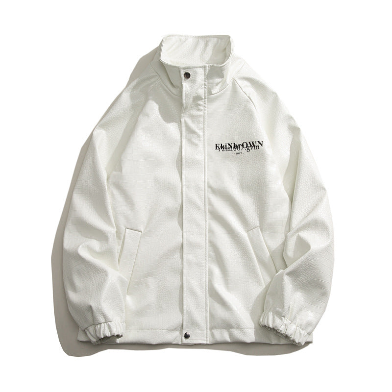 Men's Jackets Casual Loose Lapel Jacket