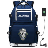 Jelly Roll Bag Jerry Roll Rapper Multi-Function Backpack