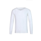 Men's Sweatshirt Fall Winter Men V-neck Slim Fit