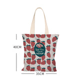 Strawberry Bags Class Bag Simple Autumn and Winter Cloth Bag