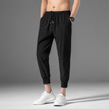 Grey Sweatpants Men's Casual Trousers Spring and Autumn Sweatpants Men