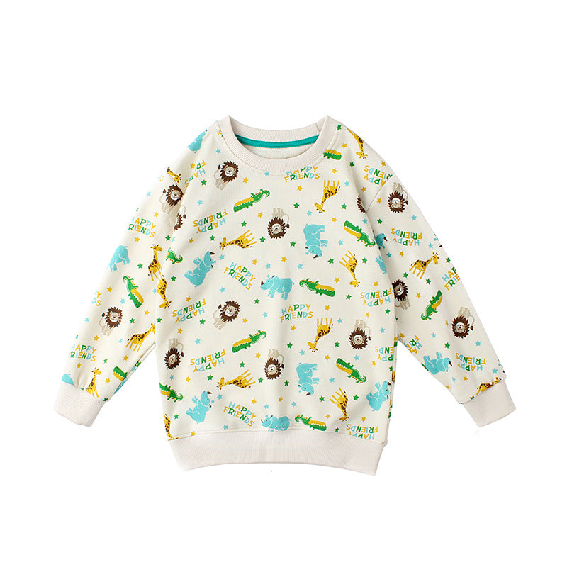 Children Long Sleeve Shirts Autumn Long Sleeve Sweater
