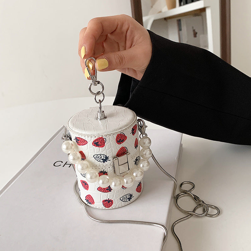 Strawberry Bags Summer Fashion Chain round