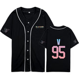 BTS Proof T Shirt Short Sleeve Baseball Shirt Summer Clothes T-shirt Baseball Shirt