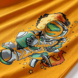 Children Long Sleeve Shirts Boy's Long-Sleeved T-shirt 100% Cotton Coat