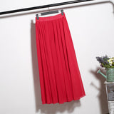 MIDI Mauve Skirt Mop Beach Skirt Black Skirt