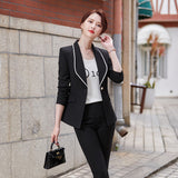 Interview Suit Women's Pink Blazer Women's Casual Suit
