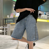 Men Denim Shorts Men's Summer