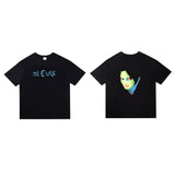 Noah T Shirt Loose Cotton Male And Female Couple Short Sleeve T-Shirt