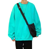 Men's Sweatshirt Fall Loose Crew Neck Top T-shirt
