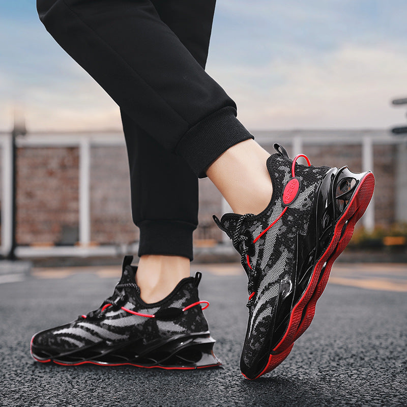 Men's Sneaks & Athletic Jogging Shoes Men's Shoes Summer Mesh Sports Running Shoes Trendy plus Size Men's Shoes