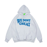 Man Fall Outfits Alphabet Embroidery Sweater Men's and Women's Loose Hooded Autumn and Winter Jacket