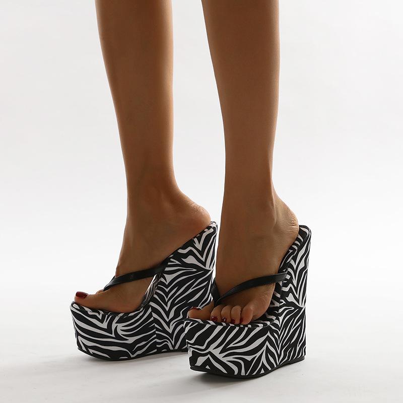 Platform Heels for Women Fashion Wedge Non-Slip Platform Open Toe Casual High Heel