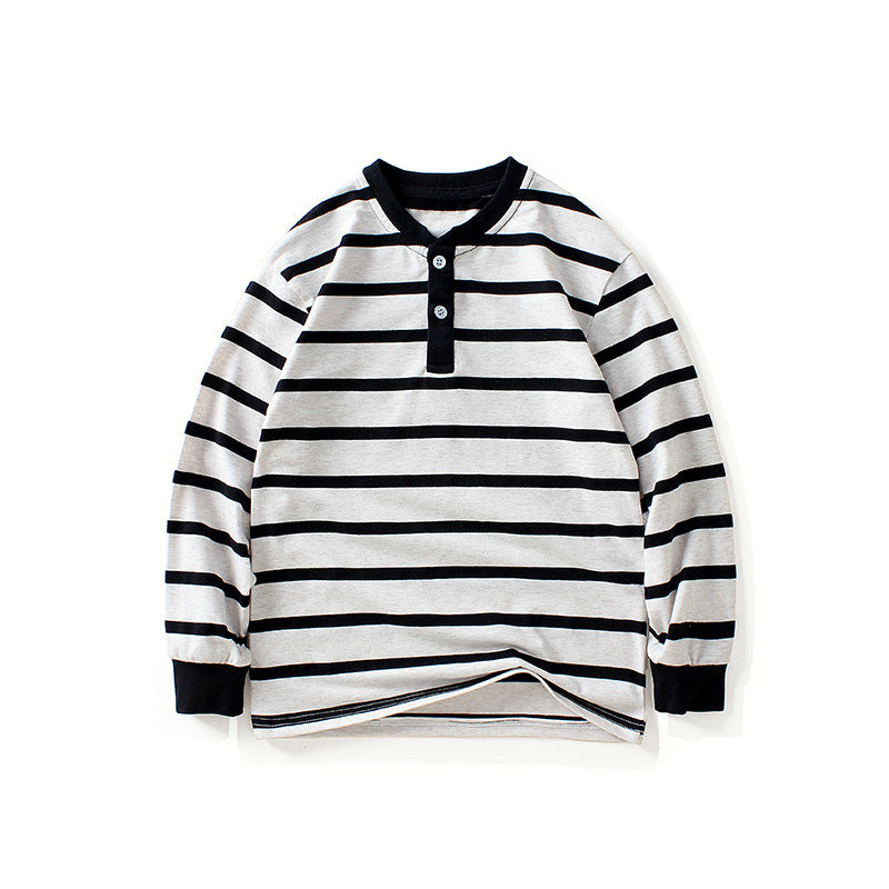 Children Long Sleeve Shirts Spring and Autumn Long Sleeve T-shirt Children's Long Sleeve