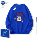 Nasa Children Hoodie Nasa Joint-Name Sweater Autumn Round Neck Loose Casual