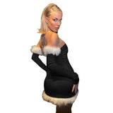 Music Festivals Rave Outfits Dress Winter Women's Clothing Fashion Sexy Dress