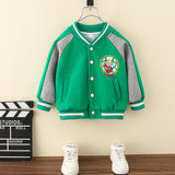 Toddler Boys Jackets Boys' Baseball Jacket Coat Spring, Autumn and Autumn Clothing