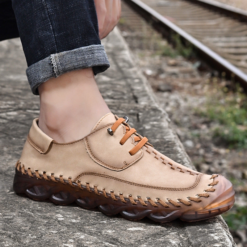 Men's Loafers Relaxedfit Slipon Loafer Men Shoes Men's Casual Shoes plus Size Vintage Soft Bottom Business Comfortable Fashion Shoes