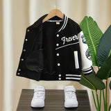 Toddler Boys Jackets Boys' Baseball Jacket Coat Spring and Autumn Jacket Clothes