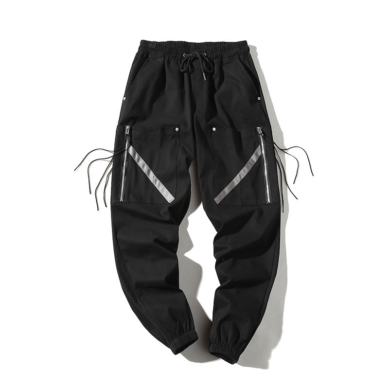 Men's Pants Solid Color Casual Loose
