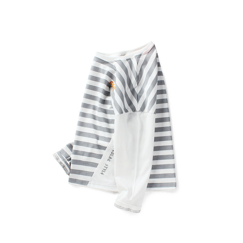 Children Long Sleeve Shirts Children's Clothing Spring and Autumn Boy's Long-Sleeved T-shirt