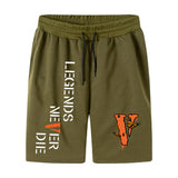 Vlone Shorts Men'S Pants Summer Casual