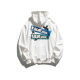 Men's Graphic Hoodies Men's Simple Letter Printed Long Sleeve Men