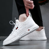 Flat Shoes Spring White Shoes Sneakers Men's Fashion Trendy Casual Shoes