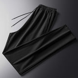 Grey Sweatpants Autumn Track Pants Men's Casual Pants Thin