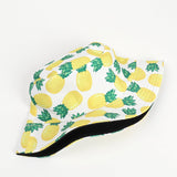 Bucket Hat Fishing Cap Cotton Print Fisherman Hat Printed Fruit Casual Sun Hat Sun Hat