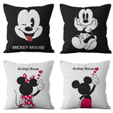 Valentine 'S Day Pillow Covers 4 Piece Random Styles Together, Cute Cartoon Couple Pillow Cover